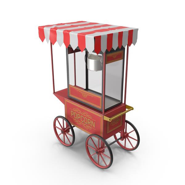 Popcorn Cart PNG & PSD Images Popcorn Cart PNG & PSD Images