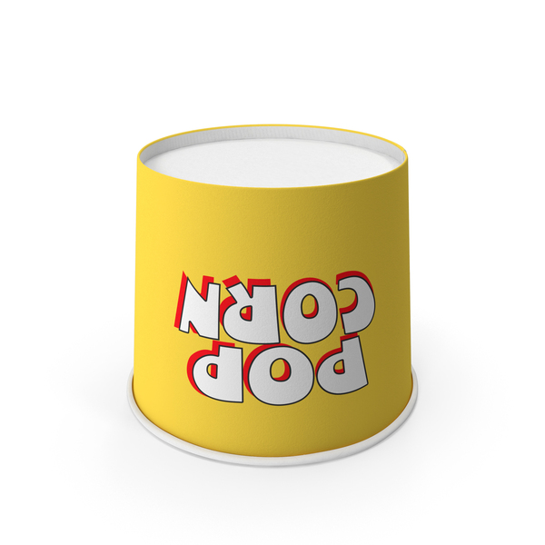 Popcorn Cup Yellow PNG & PSD Images Popcorn Cup Yellow PNG & PSD Images