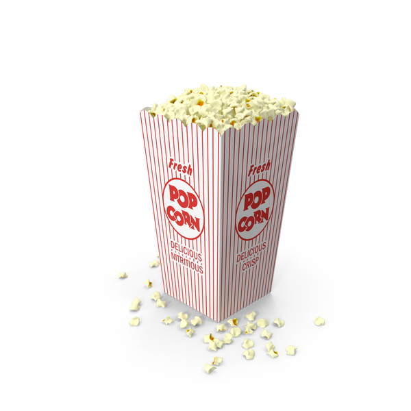 Popcorn in Box PNG & PSD Images