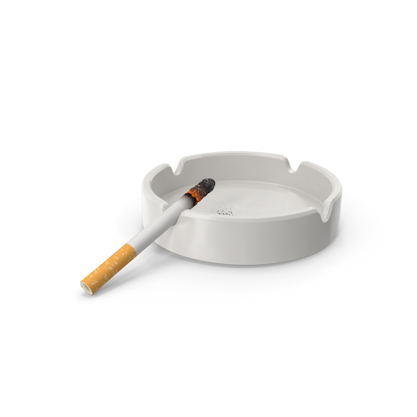 Porcelain Ashtray with Burning Cigarette PNG & PSD Images Porcelain Ashtray with Burning Cigarette PNG & PSD Images