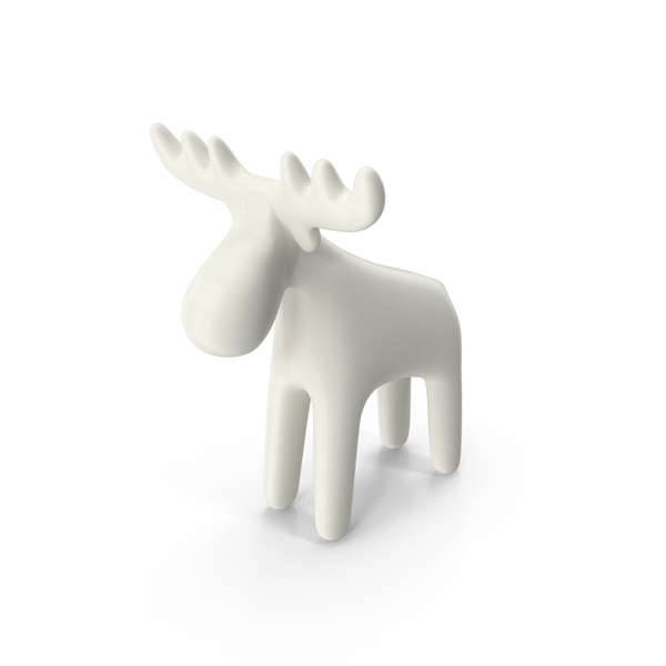Animal Statue: Porcelain Reindeer PNG & PSD Images Animal Statue: Porcelain Reindeer PNG & PSD Images