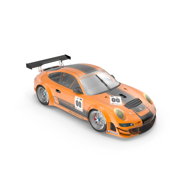 Sports Car: Porsche 911 GT3 RSR PNG & PSD Images