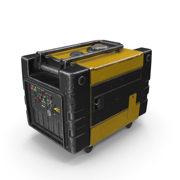 Portable Generator Yellow Used PNG & PSD Images Portable Generator Yellow Used PNG & PSD Images