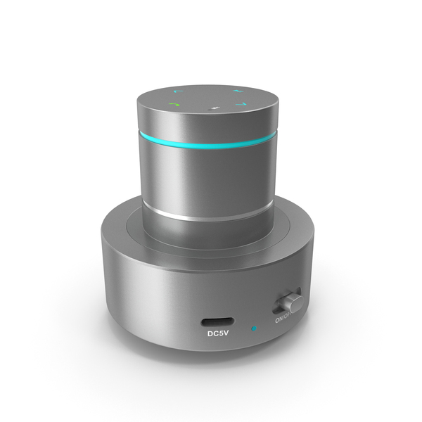 Portable Vibrating Speaker Aluminium ON PNG & PSD Images