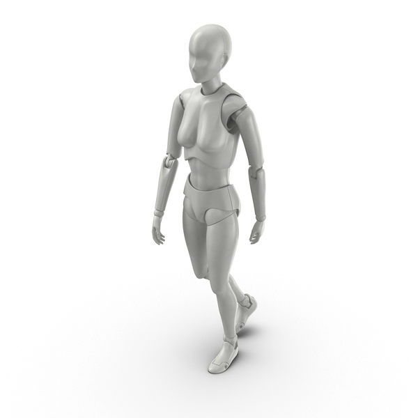 Characters: Posed Female Figure PNG & PSD Images
