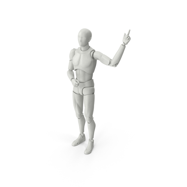 Characters: Posed Male Figure PNG & PSD Images