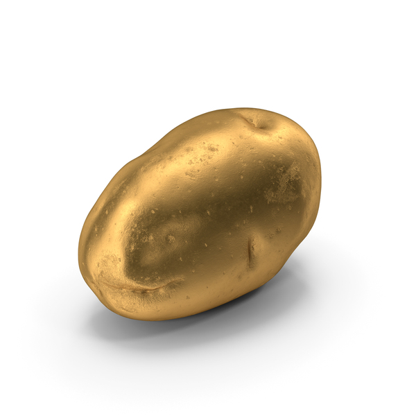 Potato Clean Gold PNG & PSD Images Potato Clean Gold PNG & PSD Images