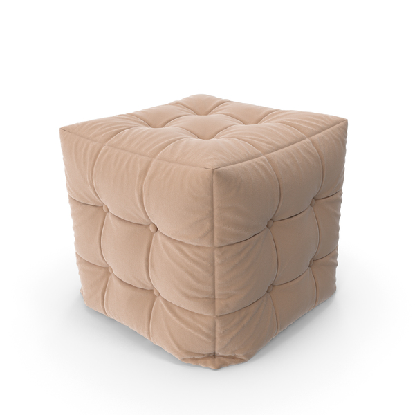 Ottoman: Pouf with Folds PNG & PSD Images Ottoman: Pouf with Folds PNG & PSD Images