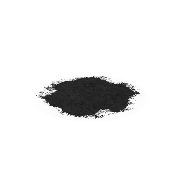 Art Supplies: Powdered Charcoal PNG & PSD Images