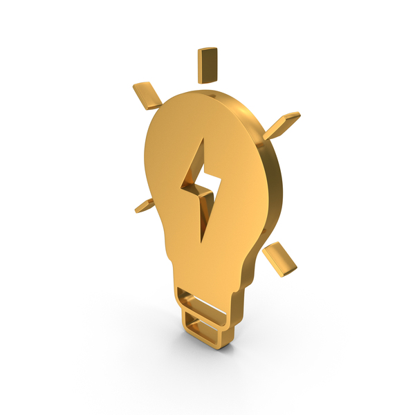 Symbols: Power Electricity Bulb Symbol PNG & PSD Images