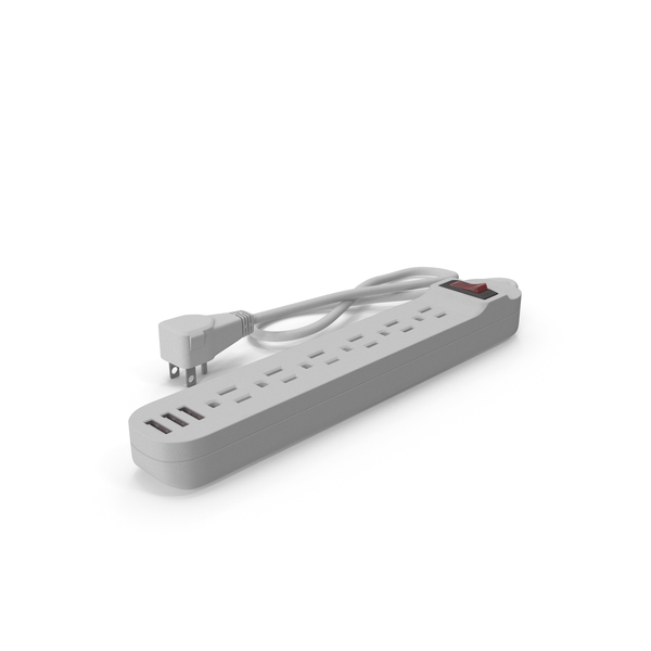 Power Strip US Plug 6 US Sockets USB PNG & PSD Images Power Strip US Plug 6 US Sockets USB PNG & PSD Images