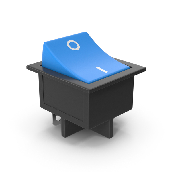 Pushbutton: Power Switch Blue PNG & PSD Images Pushbutton: Power Switch Blue PNG & PSD Images