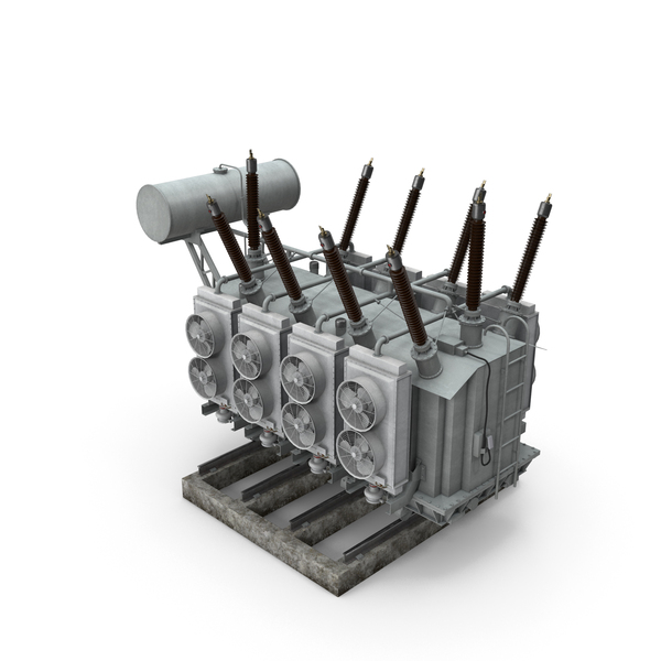Electrical: Power Transformer PNG & PSD Images