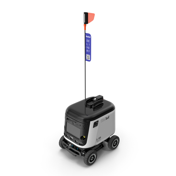 Powered Off Delivery Robot Kiwibot White PNG & PSD Images Powered Off Delivery Robot Kiwibot White PNG & PSD Images