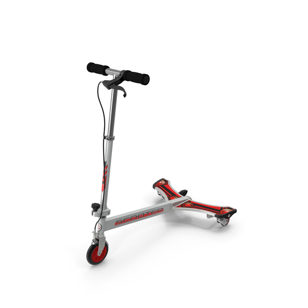 Kick: PowerWing Scooter Gray Red PNG & PSD Images Kick: PowerWing Scooter Gray Red PNG & PSD Images
