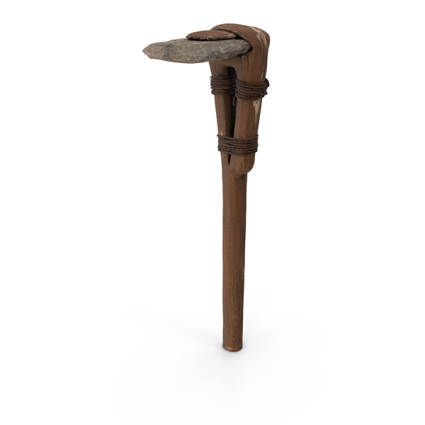 Prehistoric Stone Hoe PNG & PSD Images