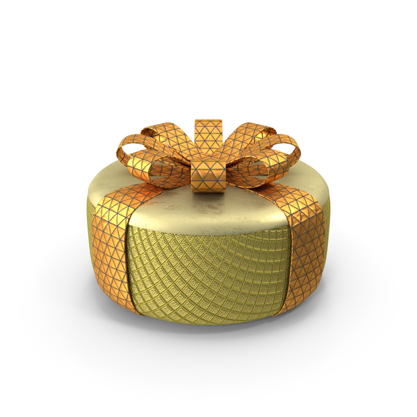 Bag: Present Round Royal Gift Box PNG & PSD Images