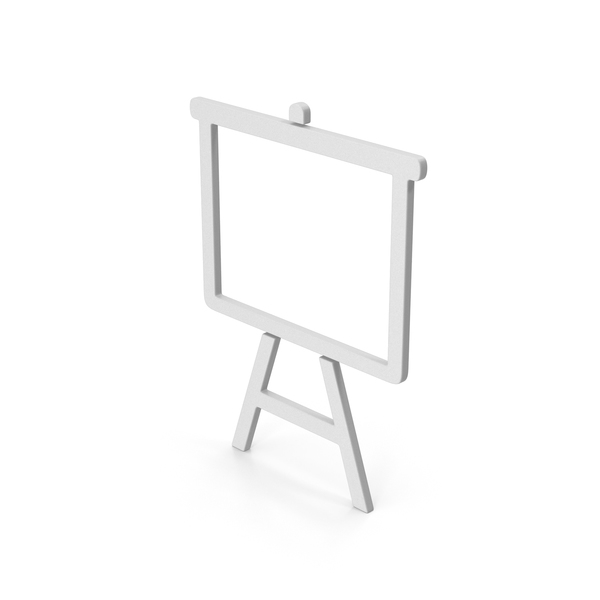 Whiteboard: Presentation Board Symbol PNG & PSD Images
