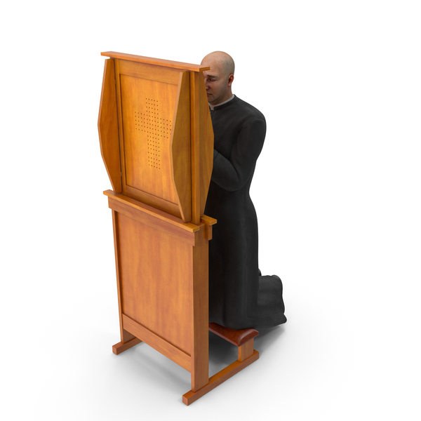 Man: Priest Praying In A Kneeling Pew PNG & PSD Images Man: Priest Praying In A Kneeling Pew PNG & PSD Images