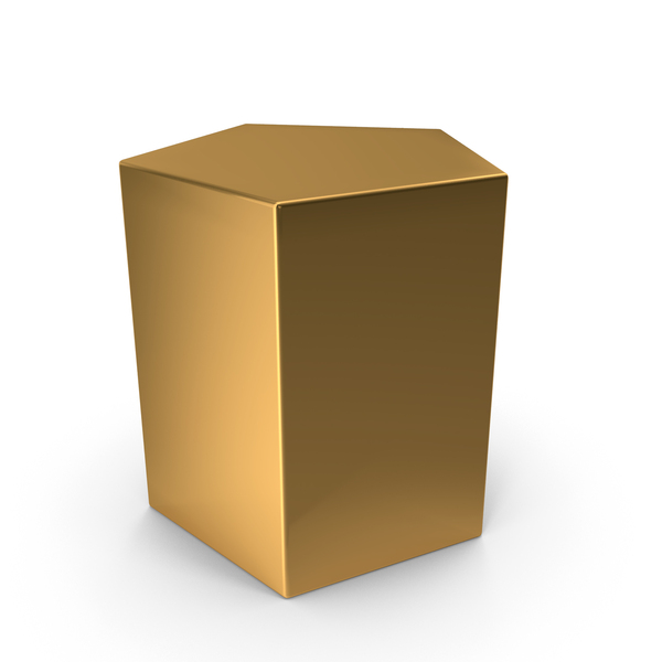 Geometric: Primitive Shape Gold PNG & PSD Images