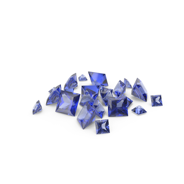 Sapphire: Princess Cut Blue Sapphires PNG & PSD Images Sapphire: Princess Cut Blue Sapphires PNG & PSD Images