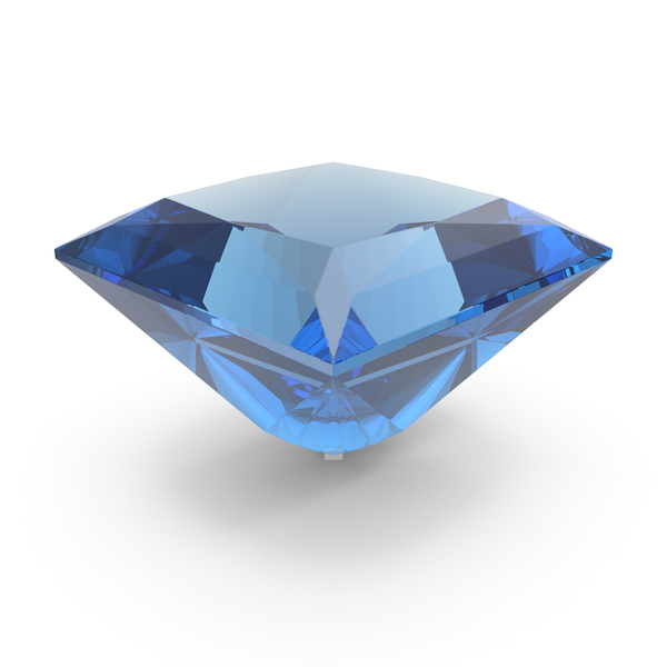Gems: Princess Cut Blue Topaz PNG & PSD Images Gems: Princess Cut Blue Topaz PNG & PSD Images