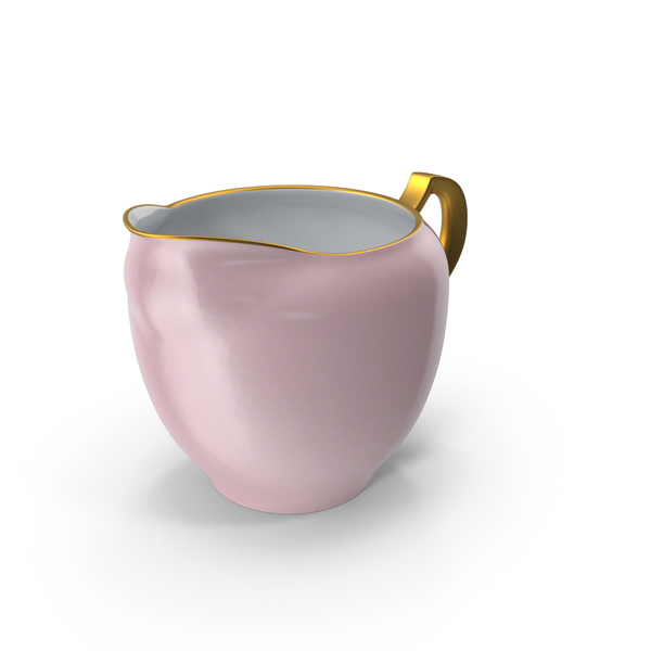 Set: Princess Tea Milk Pot PNG & PSD Images Set: Princess Tea Milk Pot PNG & PSD Images