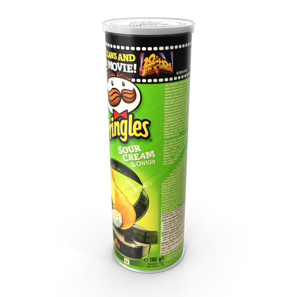 Potato Chip: Pringles Sour Cream and Onion 165g PNG & PSD Images