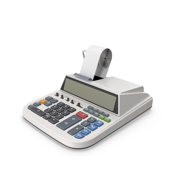 Printing Calculator PNG & PSD Images