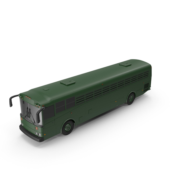 Prison Bus Exterior Only PNG & PSD Images