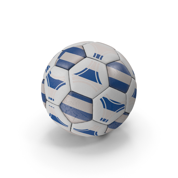 Pro Triangles Greece Soccer Ball PNG & PSD Images