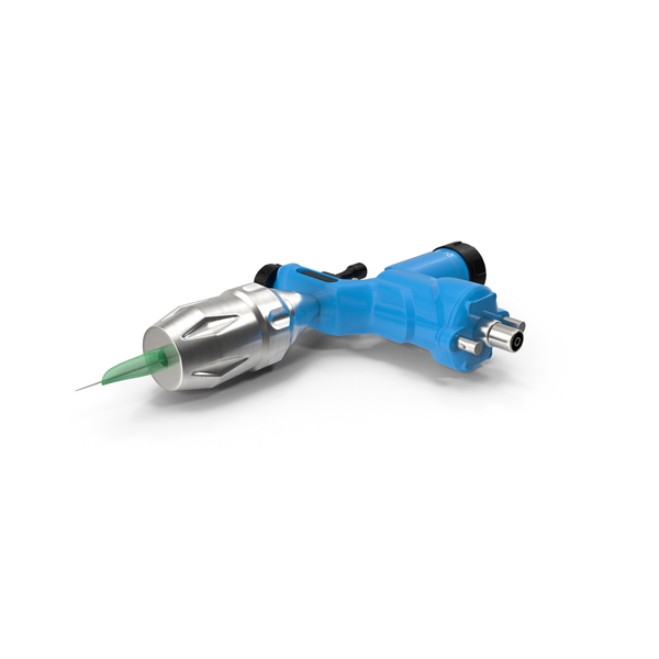 Professional Rotary Tattoo Machine Blue PNG & PSD Images
