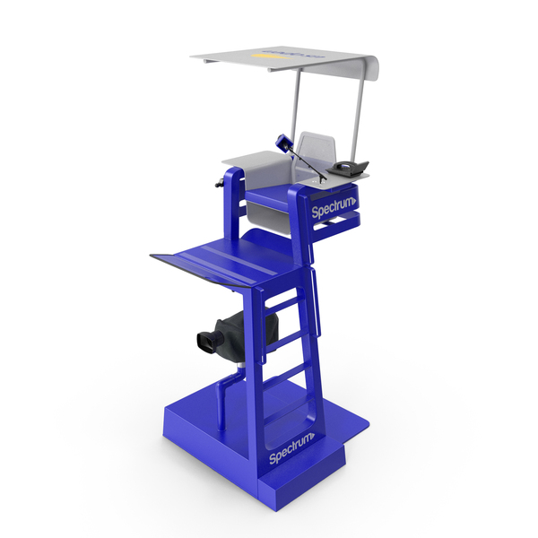 Video: Professional Tennis Umpire Chair with Camera Spectrum PNG & PSD Images Video: Professional Tennis Umpire Chair with Camera Spectrum PNG & PSD Images