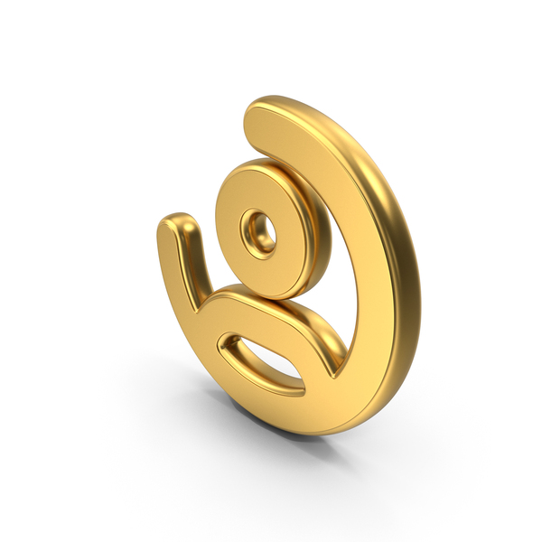 Symbols: Profile Circle Gold Symbol PNG & PSD Images