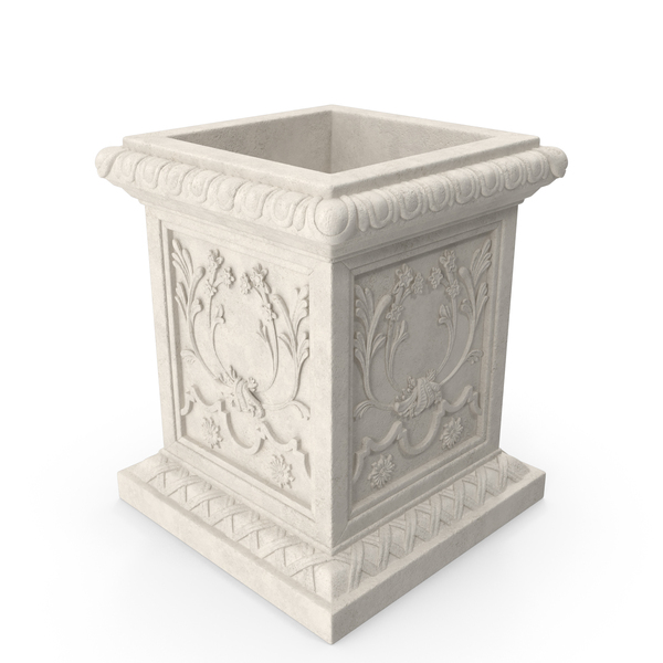 Flower Pot: Provence Planter Box H55 PNG & PSD Images Flower Pot: Provence Planter Box H55 PNG & PSD Images