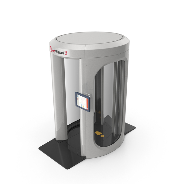 X Ray Machine (Security): ProVision 2 Full Body Security Scanner PNG & PSD Images