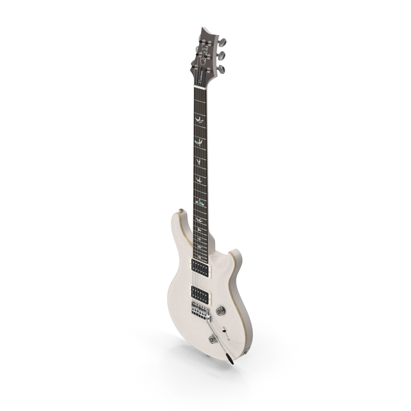 Guitar: PRS Paul Reed Smith Custom 24 Antique White PNG & PSD Images Guitar: PRS Paul Reed Smith Custom 24 Antique White PNG & PSD Images