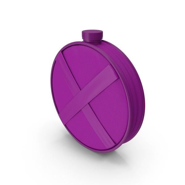Purple Water Canteen PNG & PSD Images Purple Water Canteen PNG & PSD Images