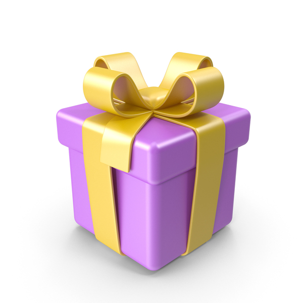 Purple & Yellow Gift Box PNG Images & PSDs for Download | PixelSquid ...