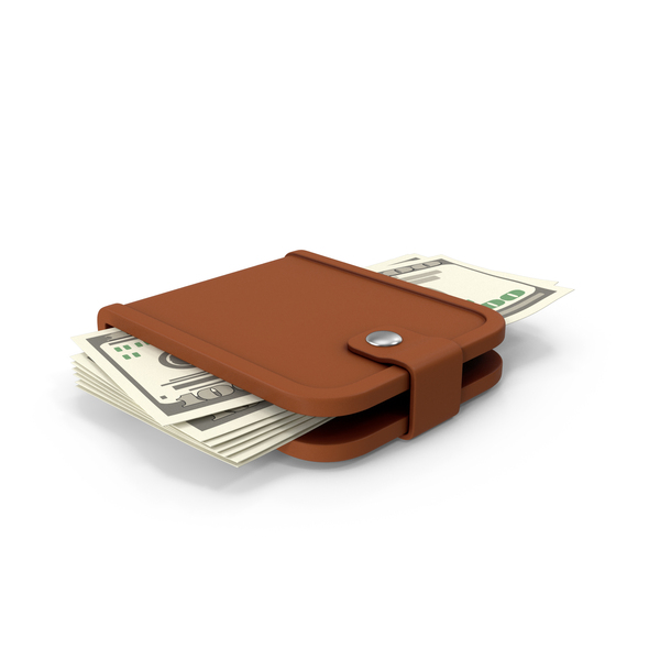 Purse With Banknotes PNG & PSD Images