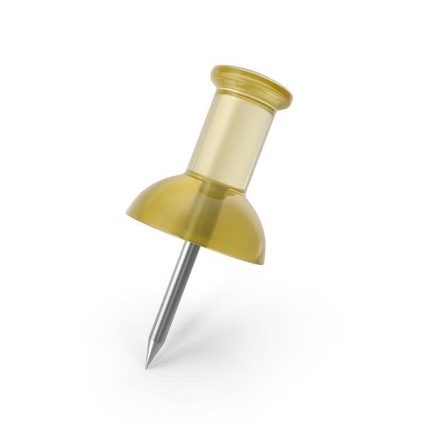 Thumbtack: Push Pin Transparent Yellow PNG & PSD Images Thumbtack: Push Pin Transparent Yellow PNG & PSD Images