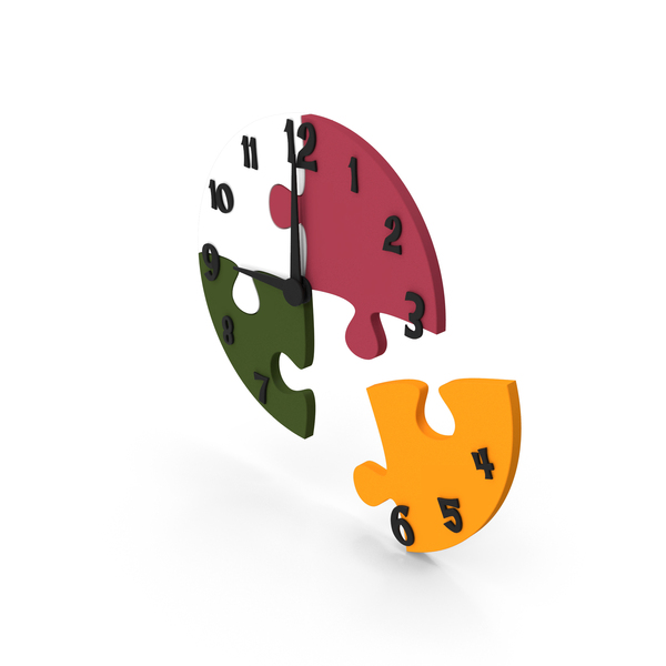 Jigsaw: Puzzle Clock PNG & PSD Images Jigsaw: Puzzle Clock PNG & PSD Images