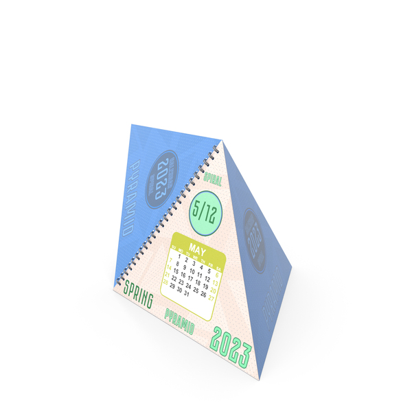 Pyramid Desk Calendar Mockup PNG & PSD Images Pyramid Desk Calendar Mockup PNG & PSD Images