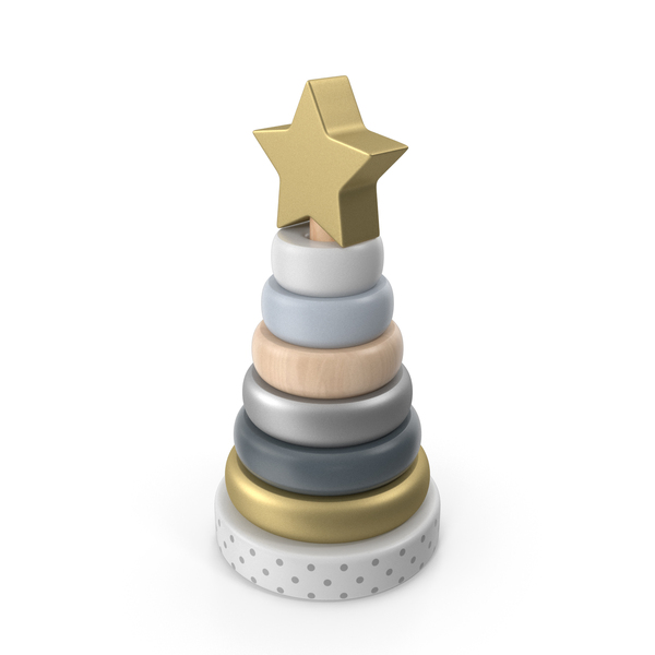 Ring Stacker: Pyramid Star Toy PNG & PSD Images Ring Stacker: Pyramid Star Toy PNG & PSD Images