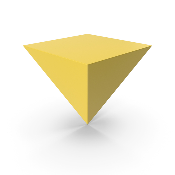 Pyramid Yellow PNG Images & PSDs for Download | PixelSquid - S112758588