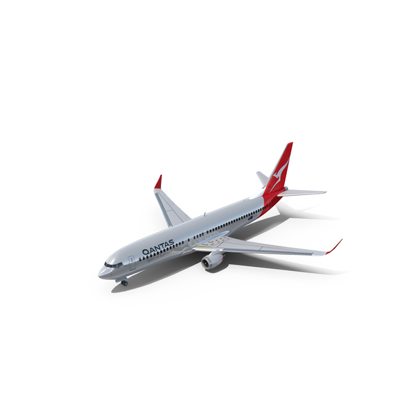 Aircraft: Qantas BOEING 737 PNG & PSD Images Aircraft: Qantas BOEING 737 PNG & PSD Images