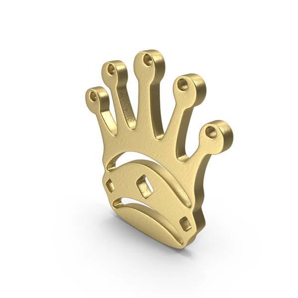 Queen Logo Gold PNG & PSD Images