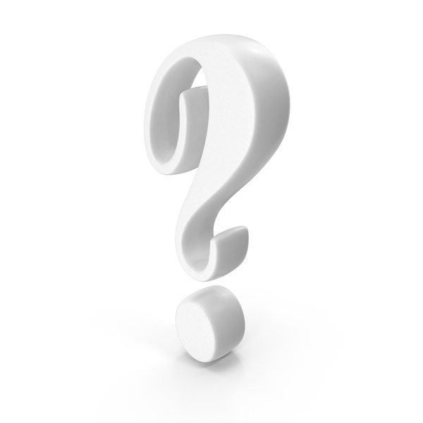 Question Mark Cursive Opti Script Font Style Alphabet White Png Images ...