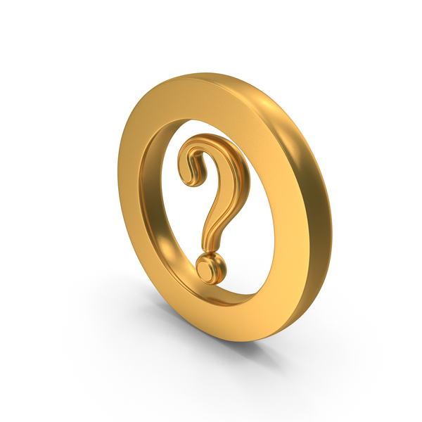 Question Mark In Circle Gold PNG & PSD Images Question Mark In Circle Gold PNG & PSD Images
