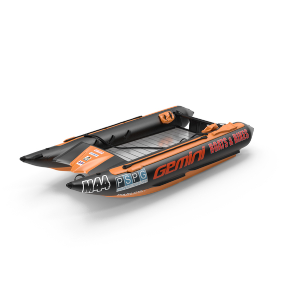 Motorboat: Racing Boat Gemini Zapcat F1 Orange PNG & PSD Images Motorboat: Racing Boat Gemini Zapcat F1 Orange PNG & PSD Images